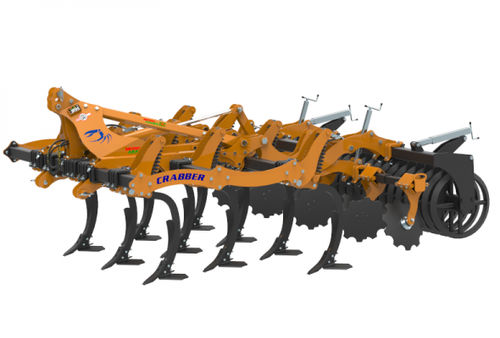 Навесной культиватор - CRABBER 10 S 300 CS - Moro Aratri - с полевым катком / сцепка на три точки / с жесткими зубьями