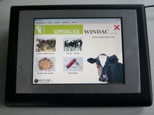 Программное обеспечение для управления - Super Modulodac - Orvalex - для состава кормов / для питания / стада