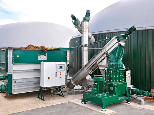 Бункер для слияния для твердого субстрата - Rotacrex - PlanET Biogaz France