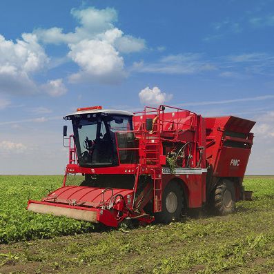Уборочная машина для шпината - GB7133 - PMC Harvesters - для фасоли / самоходная / 2 ряда