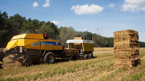 Пресс для квадратных кип - QUADRO PAC V - Quadro Pac - с фиксированной камерой / для силосования