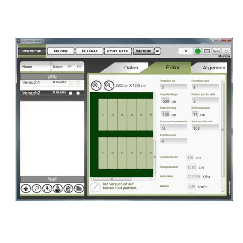 Программное обеспечение для планирования - Easy Plant - WINTERSTEIGER Seedmech GmbH - для навигации / для посевов