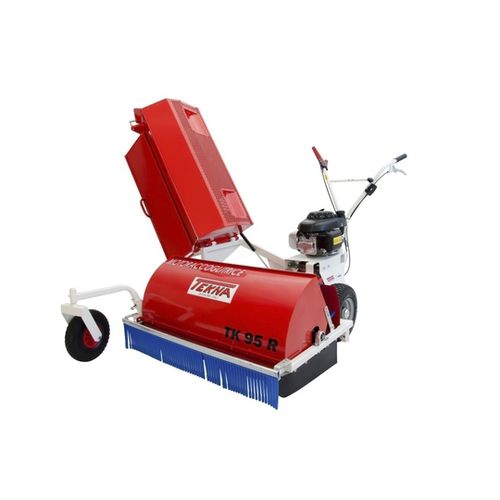 Уборочная машина для фруктов - TK 95 R - Tekna srl - для грецкого ореха / для лесного ореха / толкаемого типа