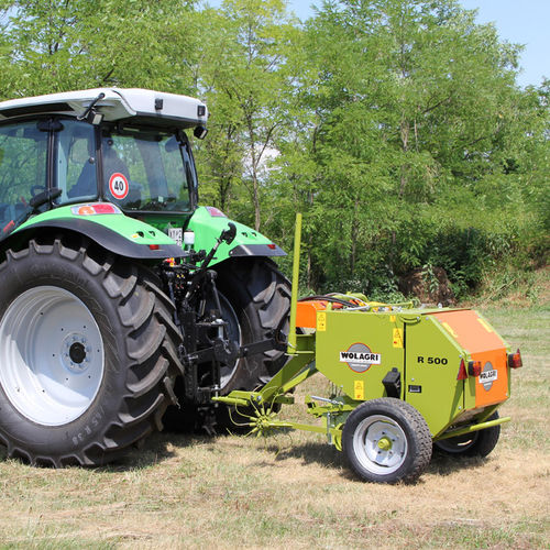 Пресс для круглых кип - R500 series - Tonutti / Wolagri - с фиксированной камерой / небольшого размера