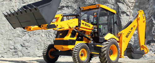 Колесный погрузчик - HD 76_2WD - Bull - с кабиной / с экскаватором