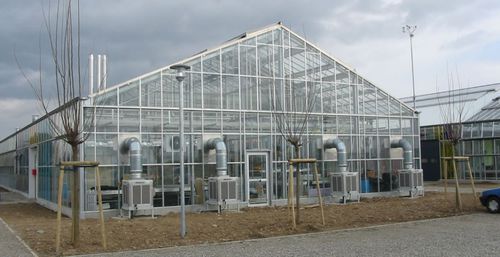Теплица венло - CMF project - экспериментальная / из стекла