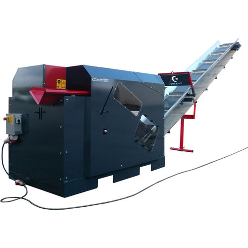 Комбинированная пила/дровокол с циркулярной пилой - Compact Plus - Collino Costruzioni - с ленточным конвейером / с приводным валом / электрическая