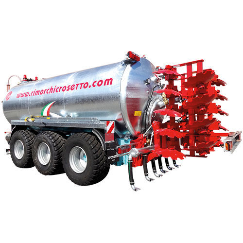 Трехосная цистерна для внесения навозной жижи - MB270 - Crosetto srl - прицепная