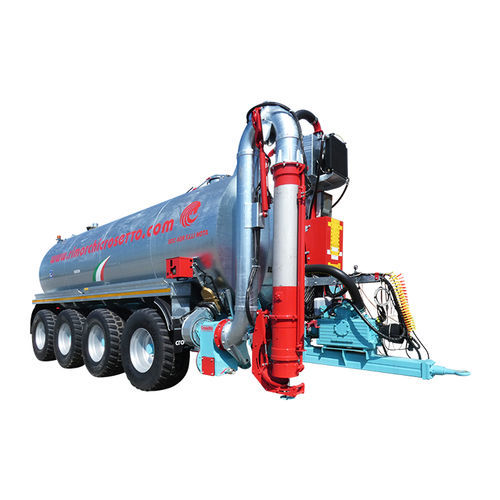 Четырехосная цистерна для внесения навозной жижи - MB340Q - Crosetto srl - прицепная