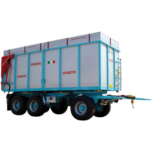 Опрокидной прицеп -  CMR201/202 - Crosetto srl - трехосный / сельскохозяйственный / 24 тонны