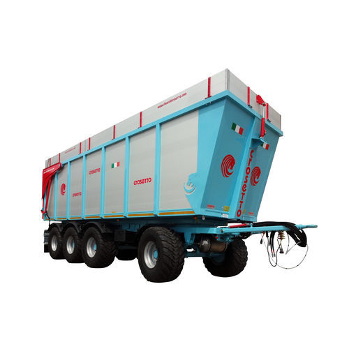 Опрокидной прицеп - CMR304/305 - Crosetto srl - навесной / четырехосный / сельскохозяйственный