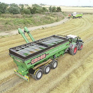 Перегрузочный прицеп - Cross Agricultural Engineering - трехосный / сельскохозяйственный