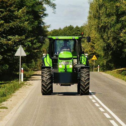 Трактор для лесохозяйственных работ - ORION 160 - 190 - Crystal Traktors - сервопривод / с кабиной / сцепка на три точки