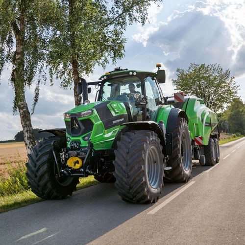 Трактор с механической трансмиссией - 6 SERIES TTV - Deutz-Fahr - 6 цилиндров / компактный / передняя коробка отбора мощности