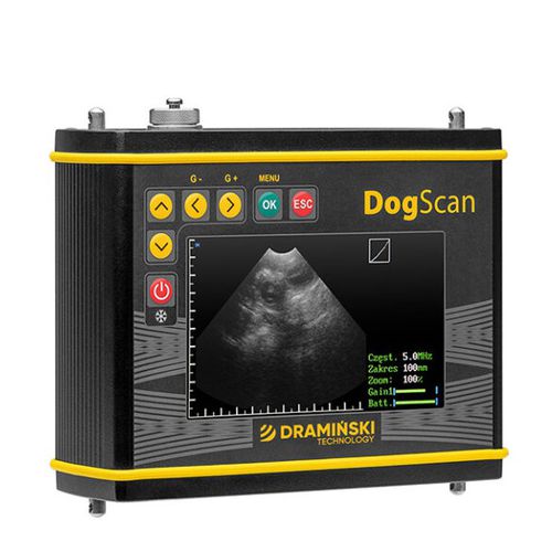 Переносной ветеринарный эхограф - DogScan - DRAMINSKI S.A. - для небольших животных / для собак / с питанием от батареи