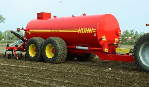 Двухосный разбрасыватель жидкого навоза - MAGNUM - Nuhn Industries Ltd. - с приспособлением для заделки навоза