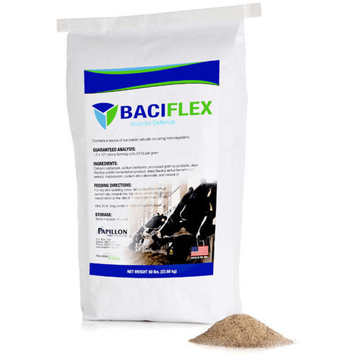 Кормовая добавка для животных - BaciFlex® - Papillon Agricultural Company - для крупного рогатого скота / в форме порошка / для иммунной системы