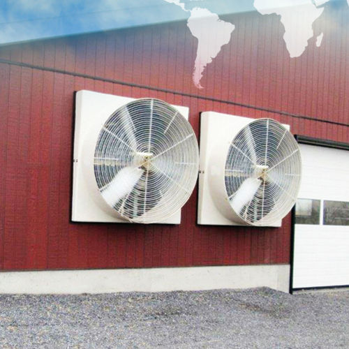 Вентилятор для сельскохозяйственных зданий - Sun-North Systems, Ltd - для извлечения / настенный