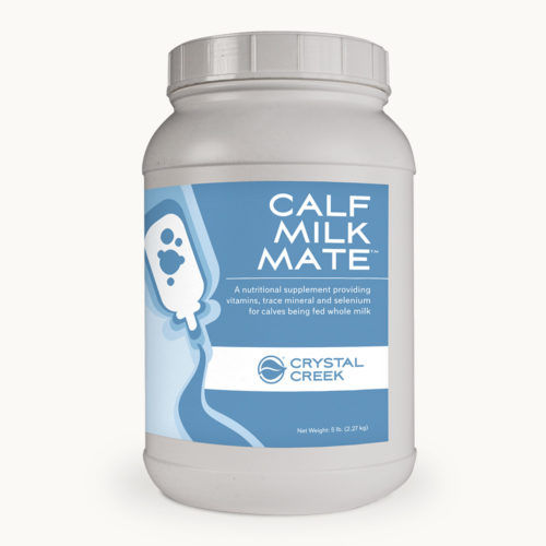 Кормовая добавка для животных - CALF MILK MATE™ - Crystal Creek, Inc. - для телят / минералы / витамины