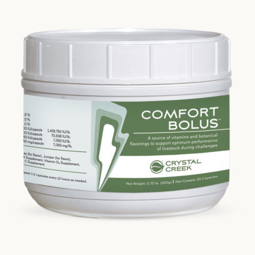 Болюс питание - COMFORT BOLUS™ - Crystal Creek, Inc. - для крупного рогатого скота / витамины