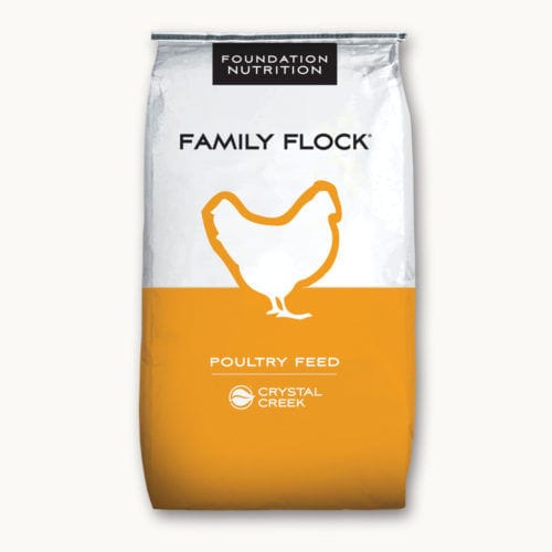 Кормовая добавка для животных - FAMILY FLOCK® ORGANIC CHICK STARTER, GROWER - Crystal Creek, Inc. - для домашней птицы / кальций / селен