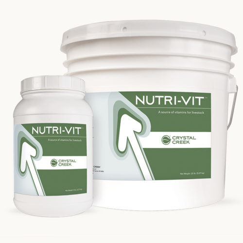 Кормовая добавка для животных - NUTRI-VIT™ - Crystal Creek, Inc. - для крупного рогатого скота / кальций / медь