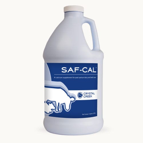 Кормовая добавка для животных - SAF-CAL™ - Crystal Creek, Inc. - для крупного рогатого скота / кальций / витамины