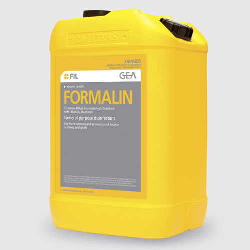 Раствор для копыт для овец - Formalin - GEA - для коз / для лошадей / с ножной ванной