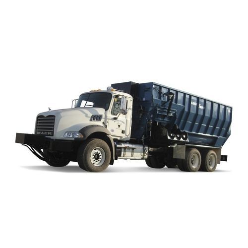 Горизонтальный винтовой смеситель - 4400 - LuckNow Products - на грузовике / с боковой разгрузкой