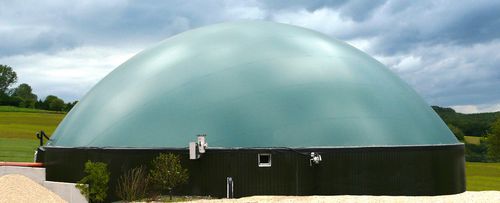 Защитный чехол для силосохранилища - Genap - из ПВХ / для биогаза / с двойной мембраной