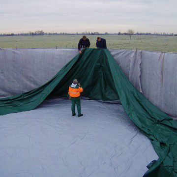 Защитный чехол для силосохранилища - Genap - из СКЭП / из ПВХ / для биогаза