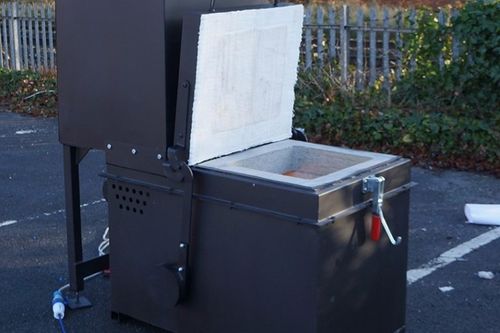 Мусоросжигатель для домашней птицы - AES100-2SEC - Addfield Environmental Systems - для медицинских отходов / мобильный