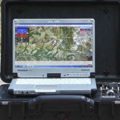 Система контроля для выравнивания сельскохозяйственного участка - Ground Control Station (GCS) Gcase+Gtrack - Alpha Unmanned Systems - для камеры