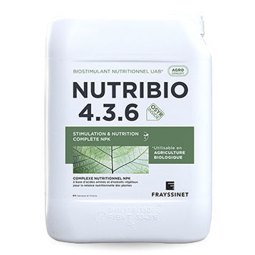 Минеральный биостимулятор - NUTRIBIO  - FRAYSSINET - NPK / жидкость / корректор недостаточности
