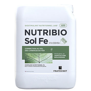 Органический биостимулятор - NUTRIBIO SOL - FRAYSSINET - с микроэлементами / богатый железом / жидкость