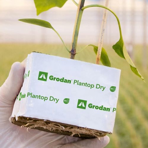 Субстрат растений минеральная вата - Plantop Dry - GRODAN - блоки земли