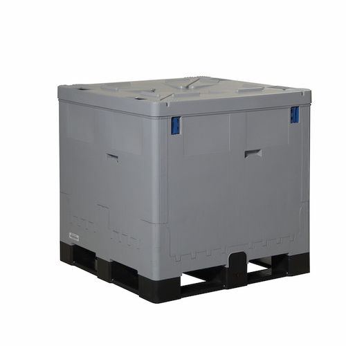 Ящичный поддон из пластика - 4420052 - SCHOELLER ALLIBERT - с крышкой