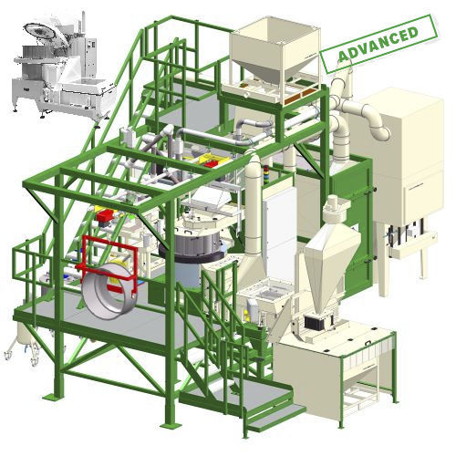 Машина для обработки семян с системой нанесения оболочки - FDM-4200 - Seed Processing Holland BV