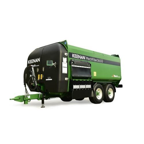 Лопастный винтовой смеситель - MechFiber365+ - KEENAN - горизонтальный / прицепной / с боковой разгрузкой