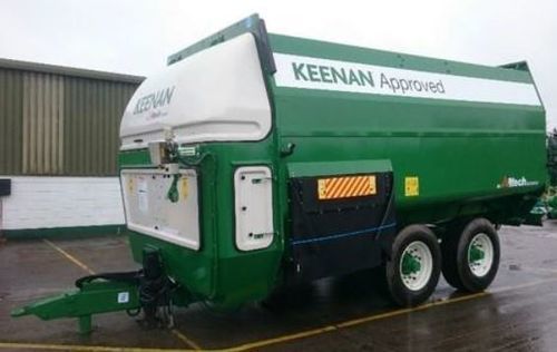 Горизонтальный винтовой смеситель - MechFiber400* - KEENAN - прицепной / с боковой разгрузкой / с 2 винтами