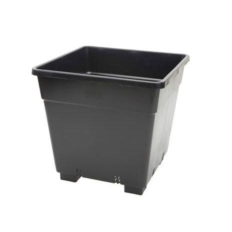 Горшок из пластика - 6VP25,6VP25-R - Bato Plastics B.V. - квадратный / черный