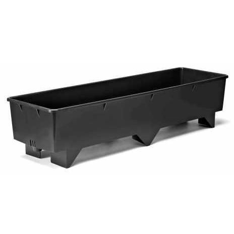 Горшок из пластика - 6UB - Bato Plastics B.V. - квадратный / прямоугольный / черный