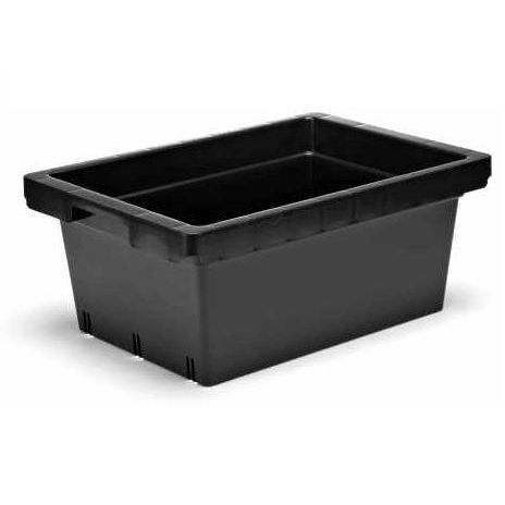 Горшок из пластика - 6VA - Bato Plastics B.V. - прямоугольный / черный / гидропонный