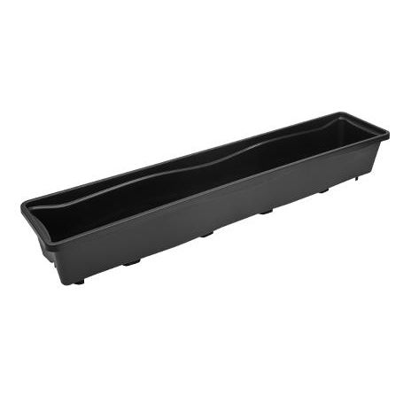 Горшок из пластика -  6ME - Bato Plastics B.V. - прямоугольный / черный