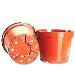 Горшок из пластика - Y series - CEP Agriculture - круглый / черный / имитация терракоты