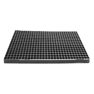 Поднос с ячейками из пластика - QP D-L 480 - HerkuPlast Kubern GmbH - многоразовый / прямоугольный / датский формат