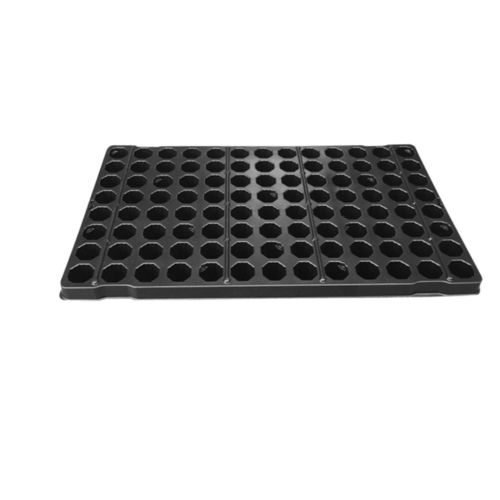Поднос с ячейками из пластика - QP D 104/4 VR - HerkuPlast Kubern GmbH - многоразовый / прямоугольный / датский формат
