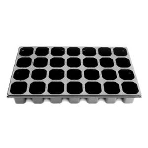 Поднос с ячейками из пластика - QP 28   - HerkuPlast Kubern GmbH - многоразовый / прямоугольный