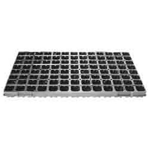 Поднос с ячейками из пластика - HP D 104/3 P-25 - HerkuPlast Kubern GmbH - многоразовый / прямоугольный