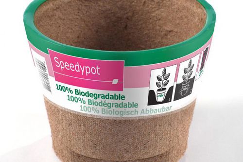 Горшок из древесной пульпы - Speedypot - Jiffy Products International BV - круглый / биоразлагаемый / одноразового применения